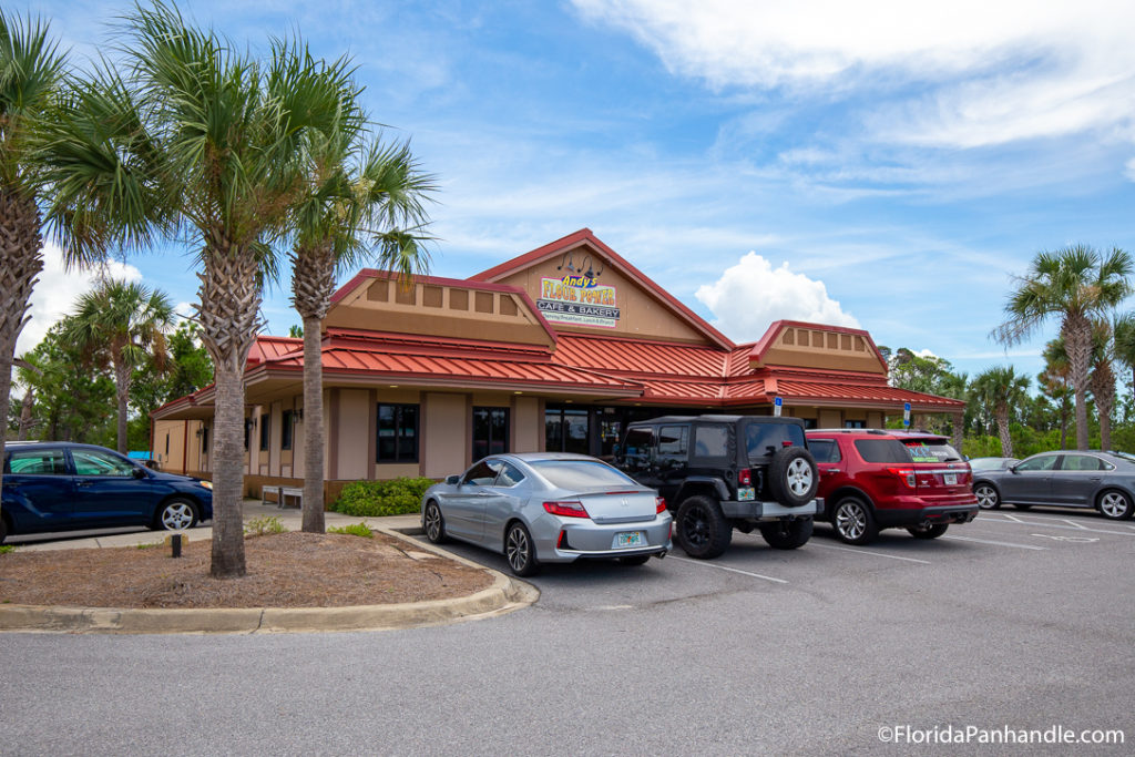 exterior of andys flour power in panama city beach