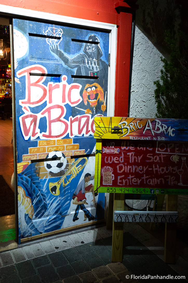 Destin Restaurants - Bric a Brac - Original Photo