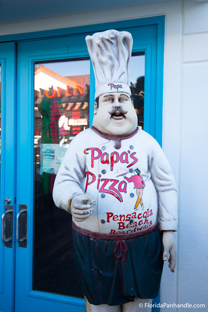 Pensacola Beach Restaurants - Papa’s Pizza - Original Photo