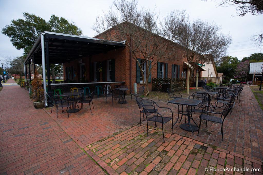 exterior of brewery located in pensacola, florida