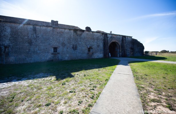 an old brick structure