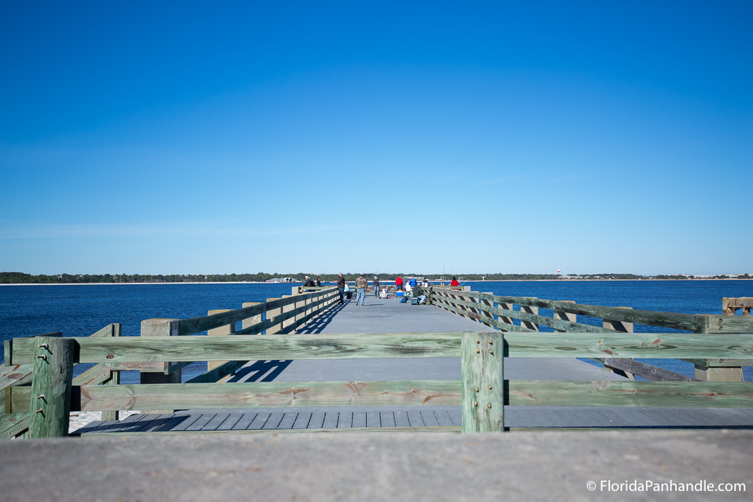 Pensacola Beach Things To Do - Fort Pickens Fishing Pier - Original Photo