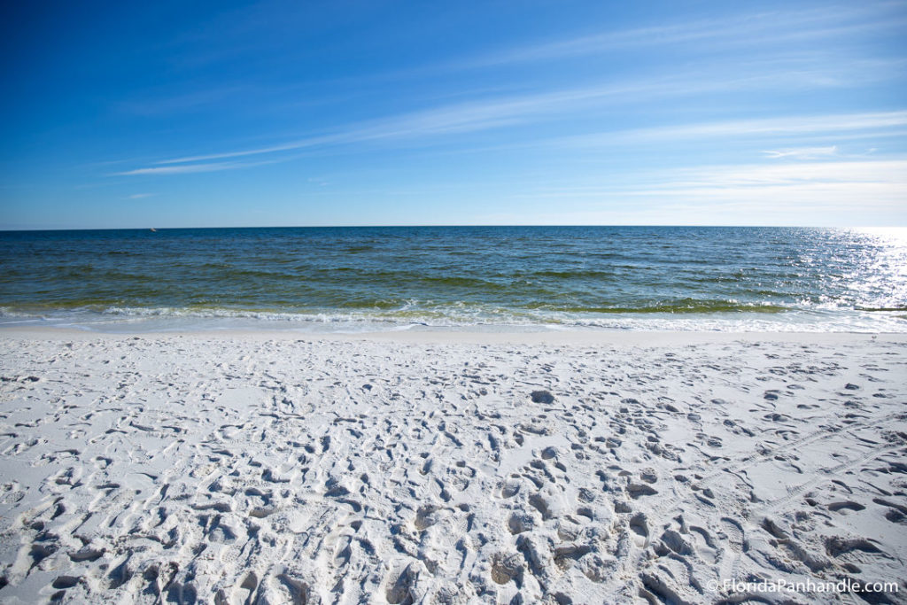 view of the ocean and beyond at Langdon Beach