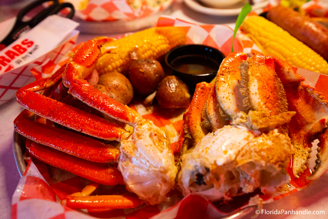 Pensacola Beach Restaurants - Crabs on Pensacola Beach - Original Photo