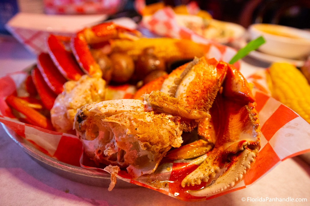 Pensacola Beach Restaurants - Crabs on Pensacola Beach - Original Photo