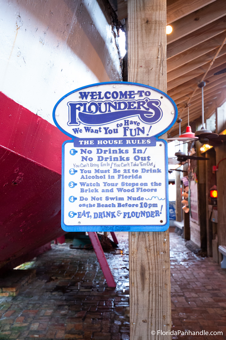 Pensacola Beach Restaurants - Flounder’s Chowder House - Original Photo