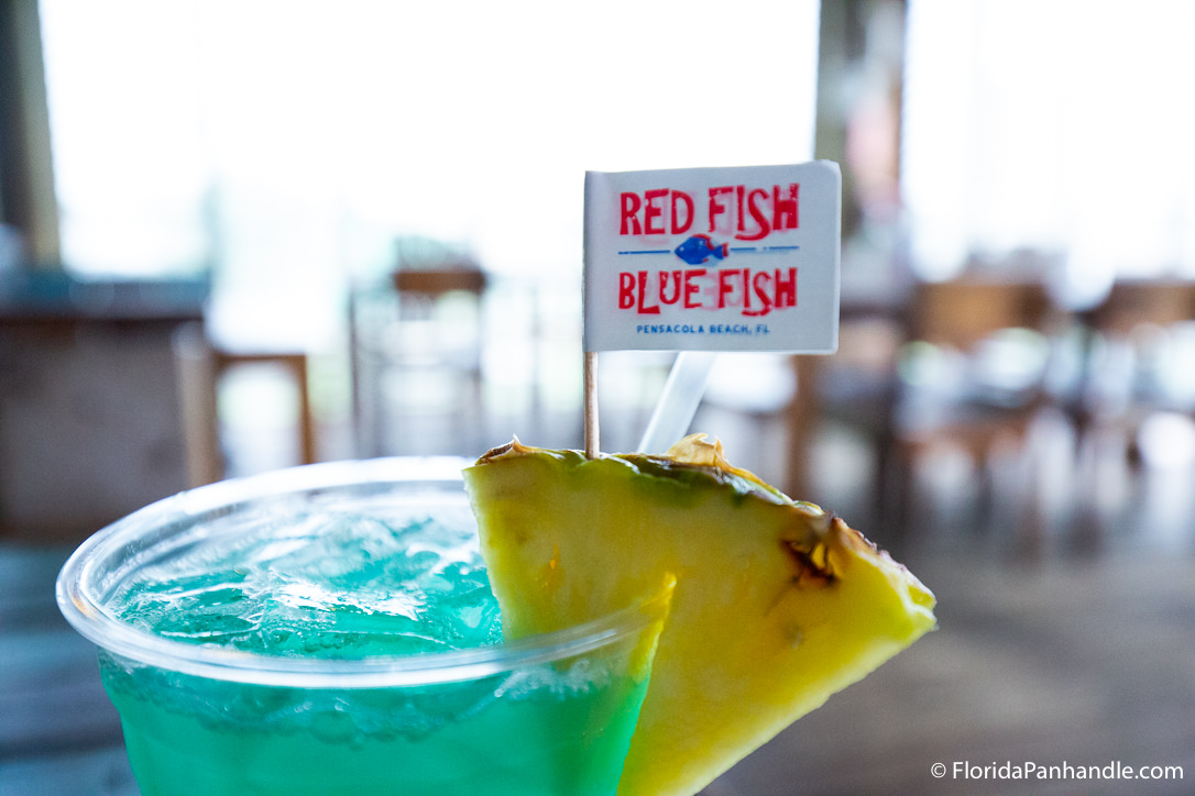 Pensacola Beach Restaurants - Red Fish Blue Fish - Original Photo