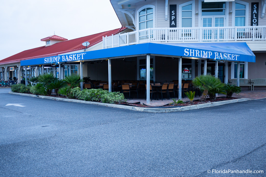 Pensacola Beach Restaurants - Shrimp Basket - Original Photo