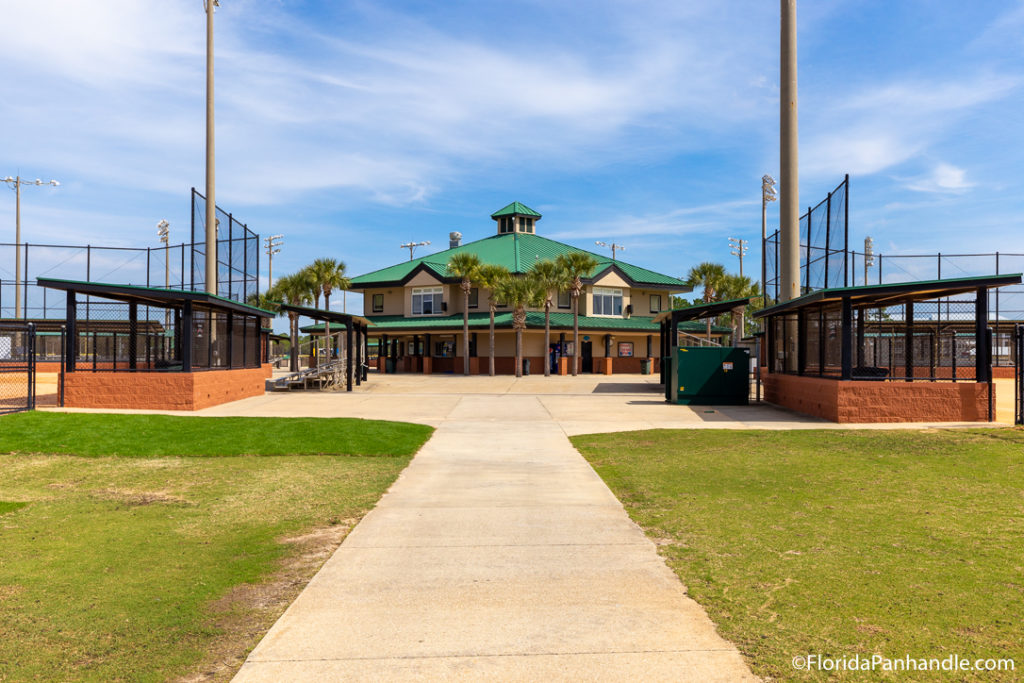 recreational building, james brown park, florida