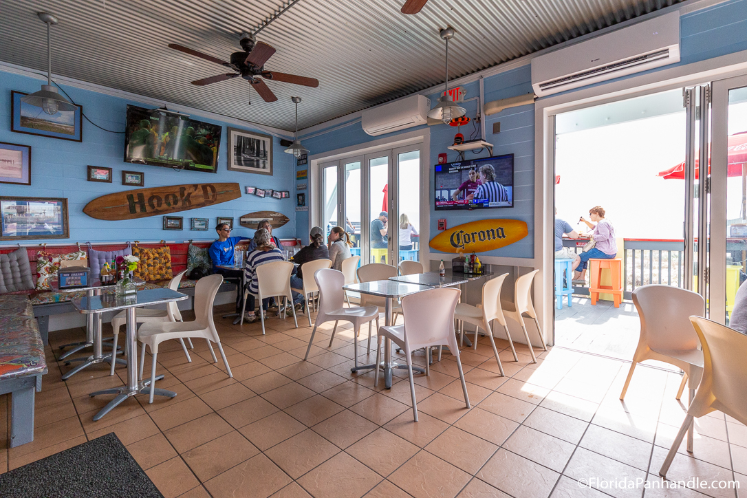 Panama City Beach Restaurants - Hook’d Pier Bar & Grill - Original Photo