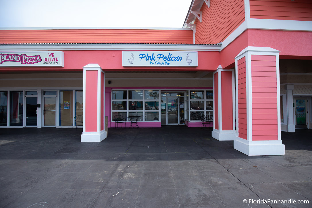 Panama City Beach Restaurants - Pink Pelican Ice Cream Bar - Original Photo