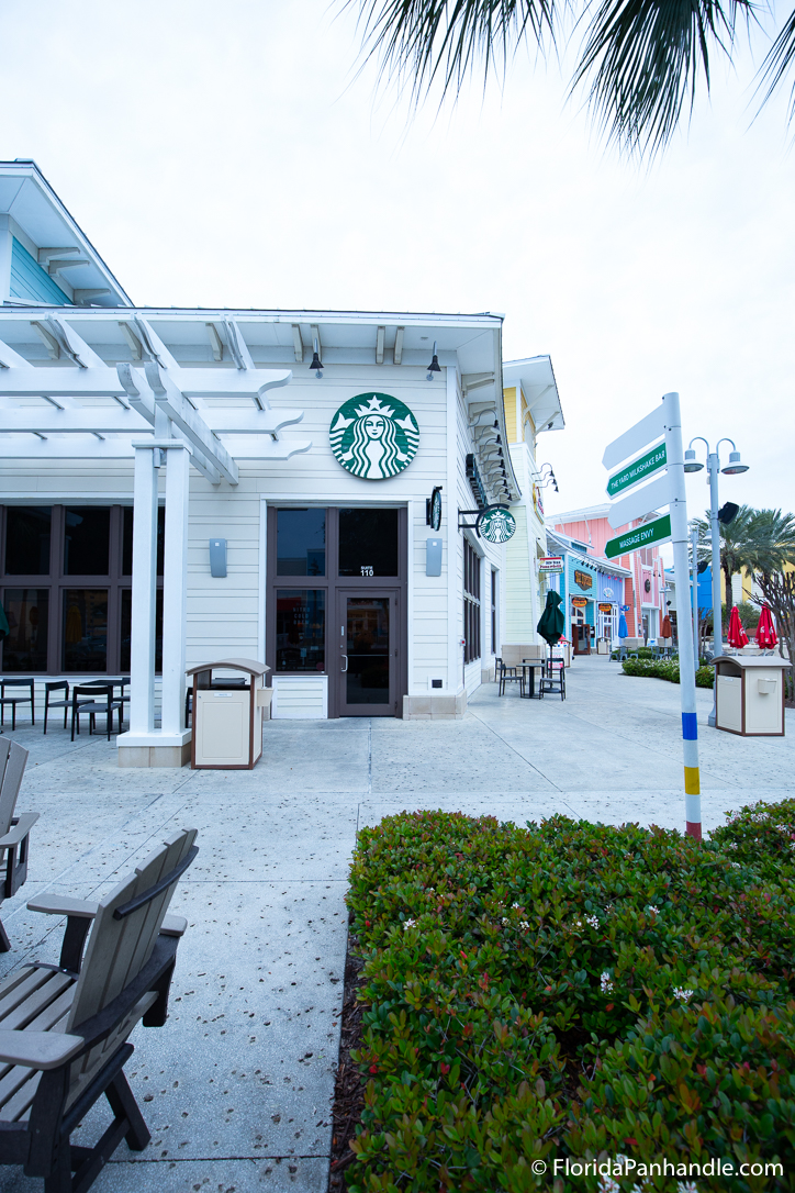 Panama City Beach Restaurants - Starbucks - Original Photo