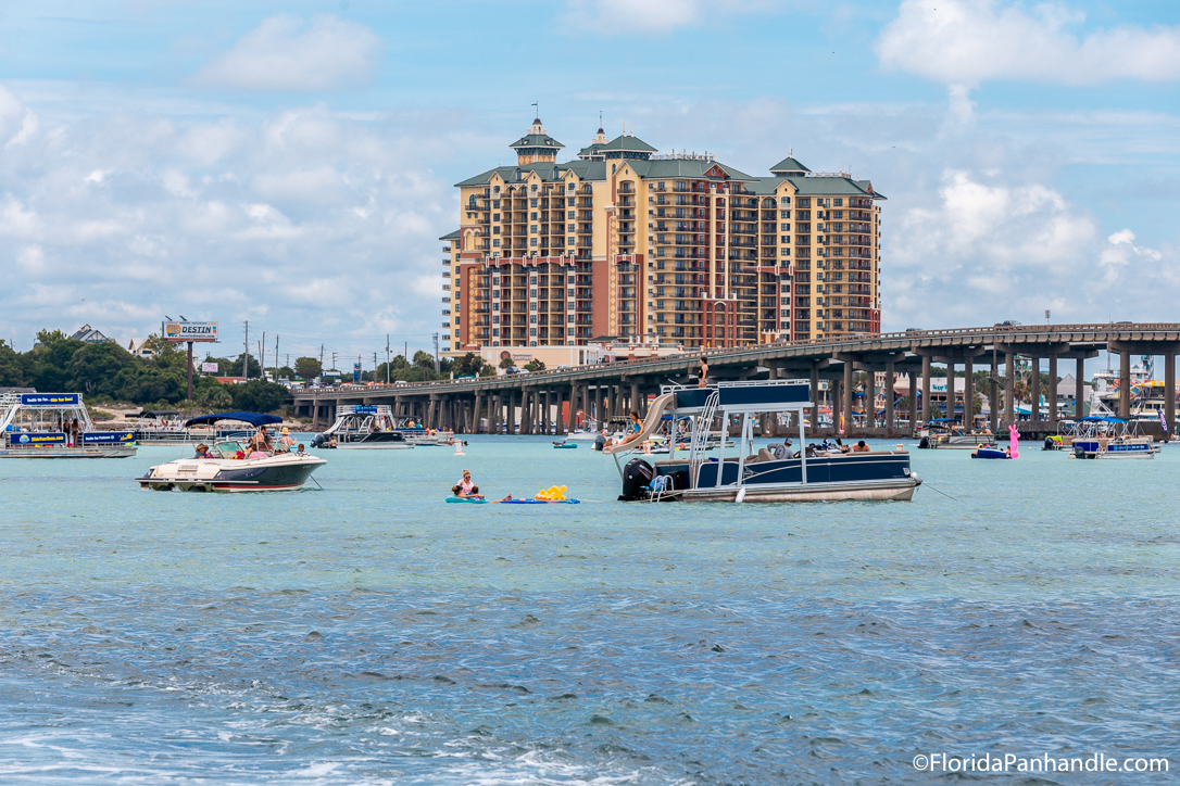 Destin Things To Do - Crab Island Cruises - Original Photo