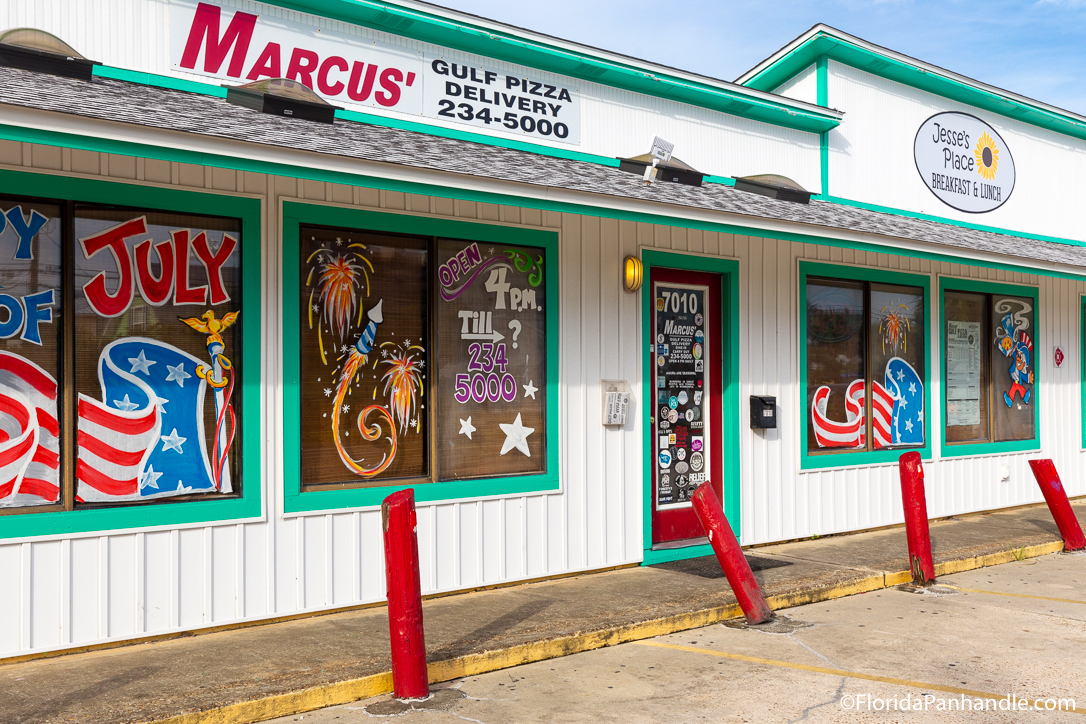 Panama City Beach Restaurants - Marcus’ Gulf Pizza & Delivery - Original Photo