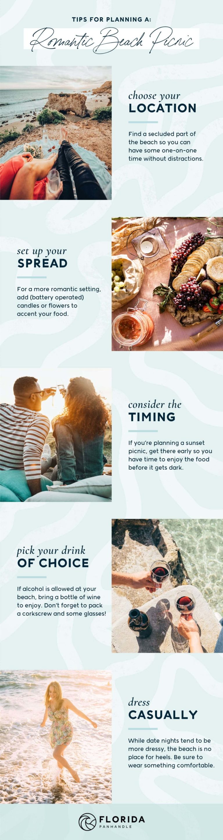 12 Tips for a Successful Beach Picnic + Moodboards