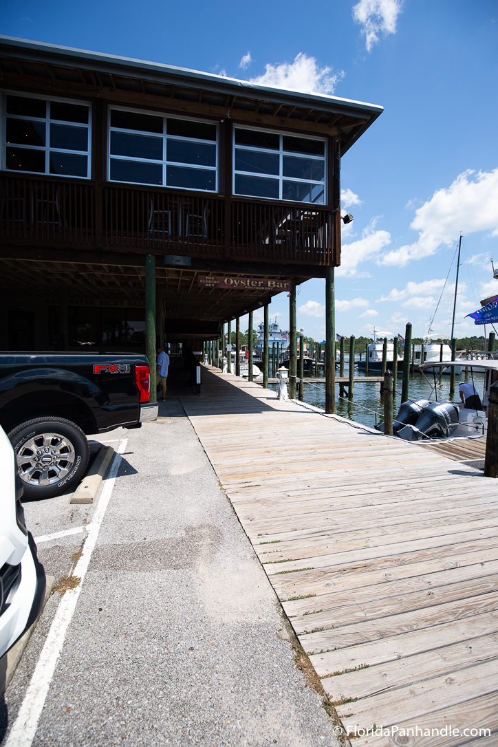 Pensacola Beach Restaurants - Oyster Bar Restaurant and Marina - Original Photo