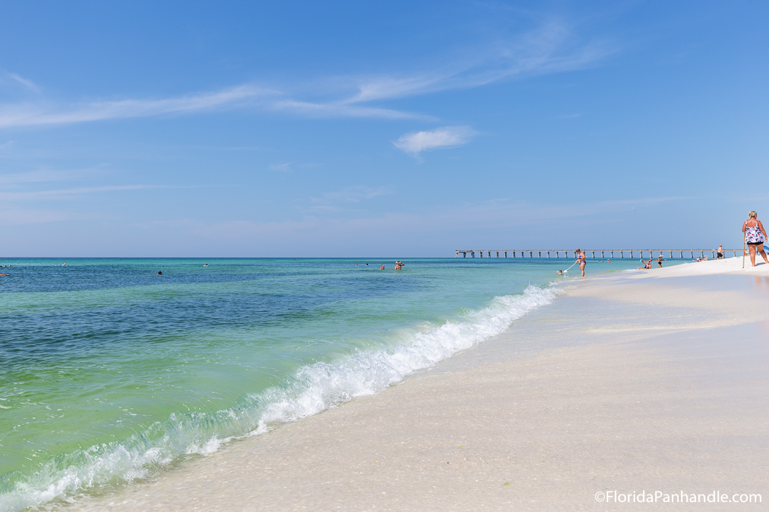 Overview of Navarre Beach Marine Park on Santa Rosa Island