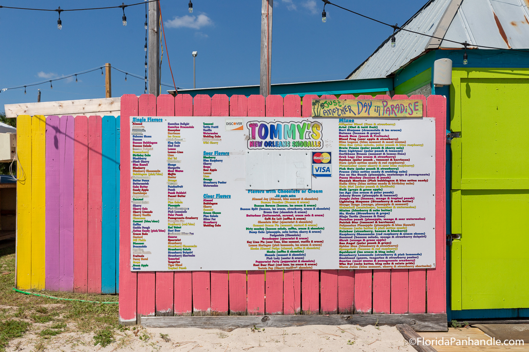 Pensacola Beach Restaurants - Tommy’s Sno-Balls - Original Photo