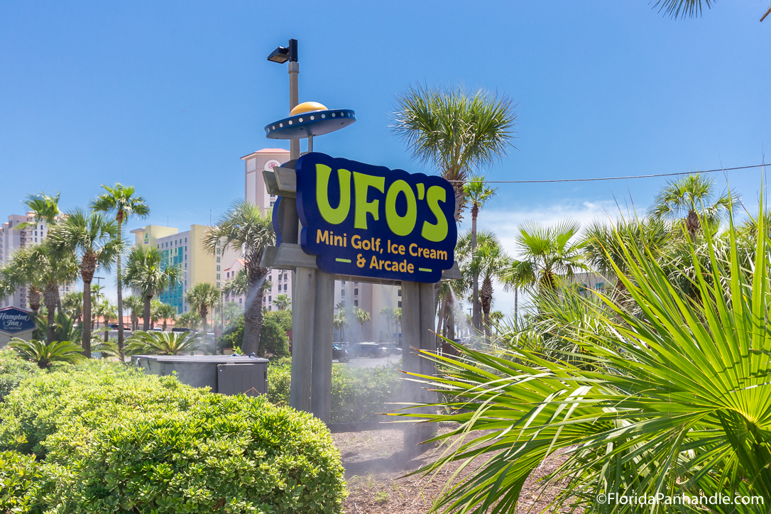 Pensacola Beach Things To Do - UFO’s Mini-Golf, Ice Cream & Arcade - Original Photo