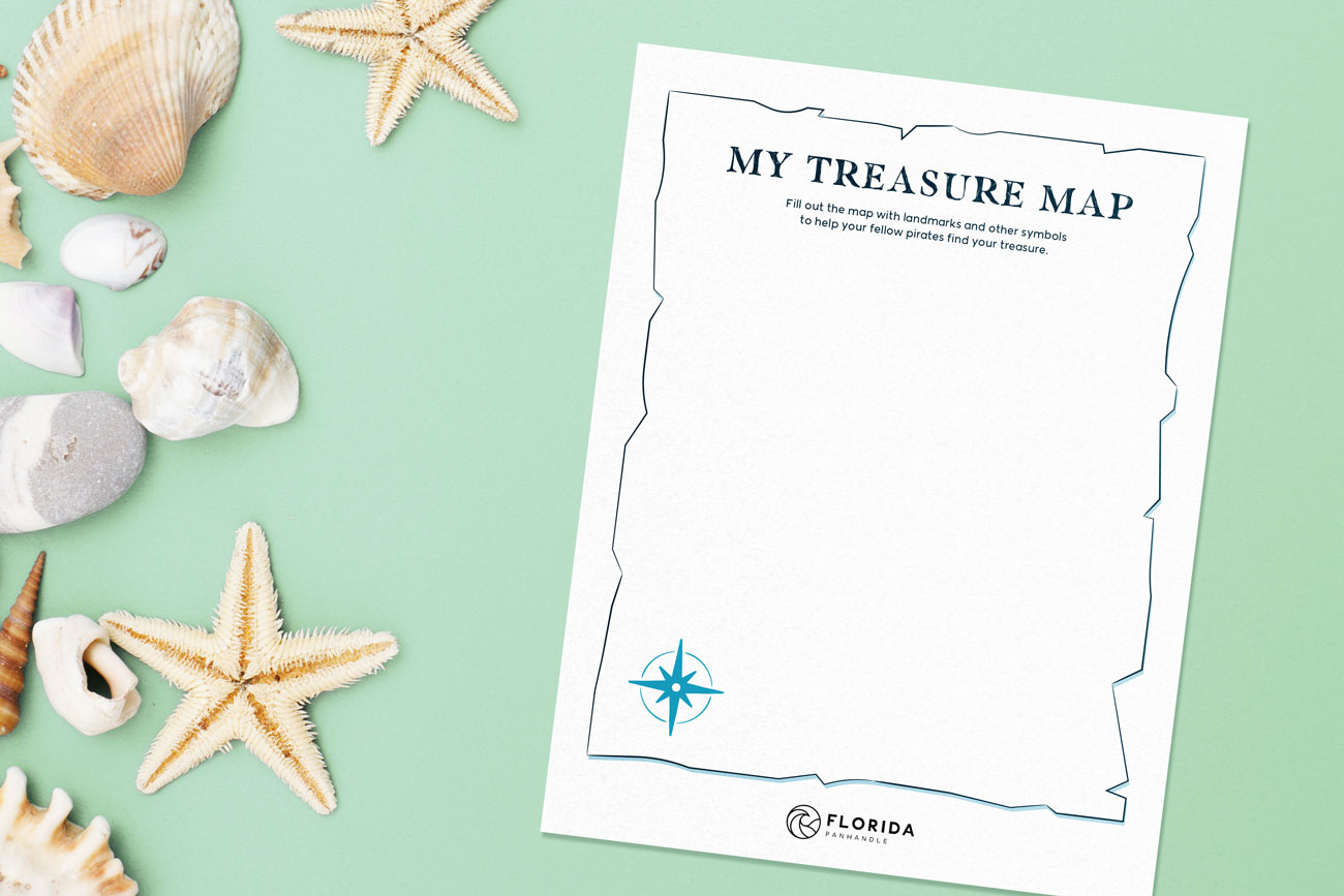 my treasure map printable image