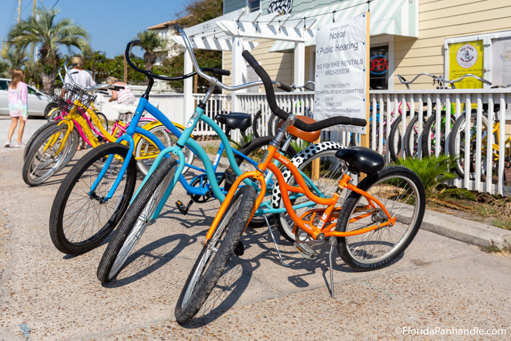 bikes of different colors, valentine's day activity