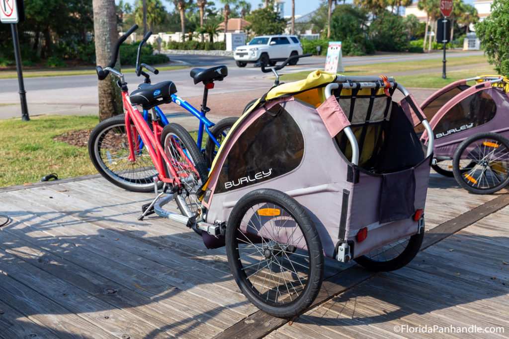 a bike with a tandem attached to the back