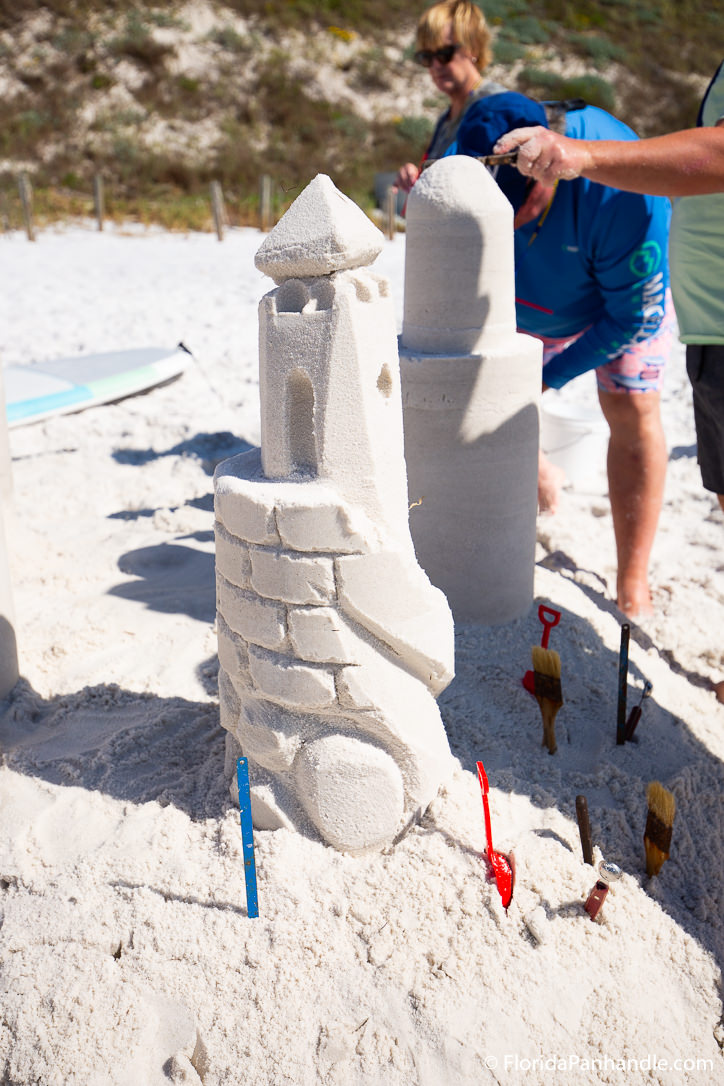 30A Things To Do - Beach Sand Sculptures - Original Photo