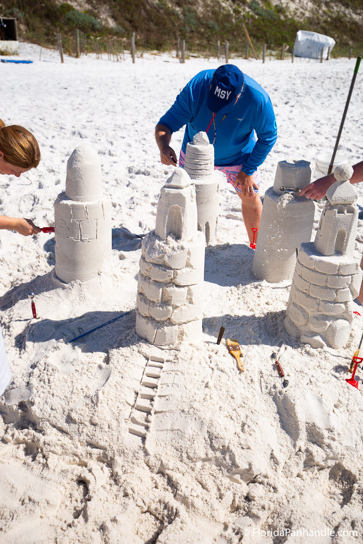 30A Things To Do - Beach Sand Sculptures - Original Photo