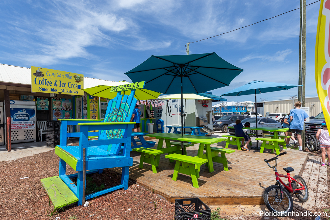 Cape San Blas Restaurants - Cape Coffee and IceCream - Original Photo