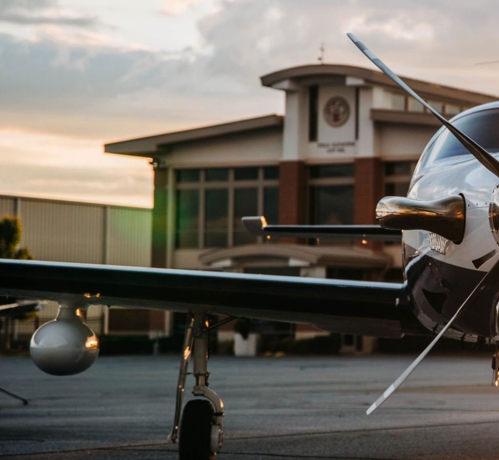 cool shot from the mobile regional airport