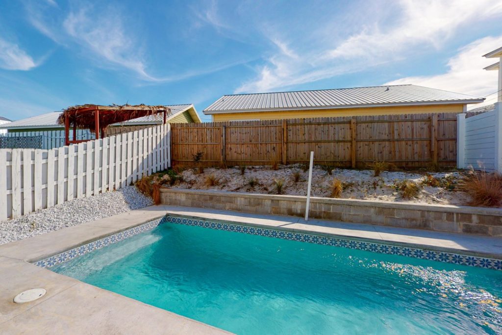 a private pool, vacation rental