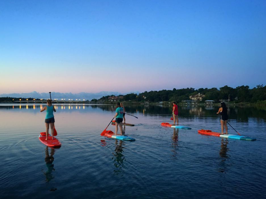 pensacola, paddleboarding, sunrise, watersports