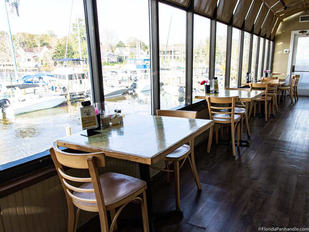 Destin Restaurants - L J Schooners Dockside Restaurant - Original Photo