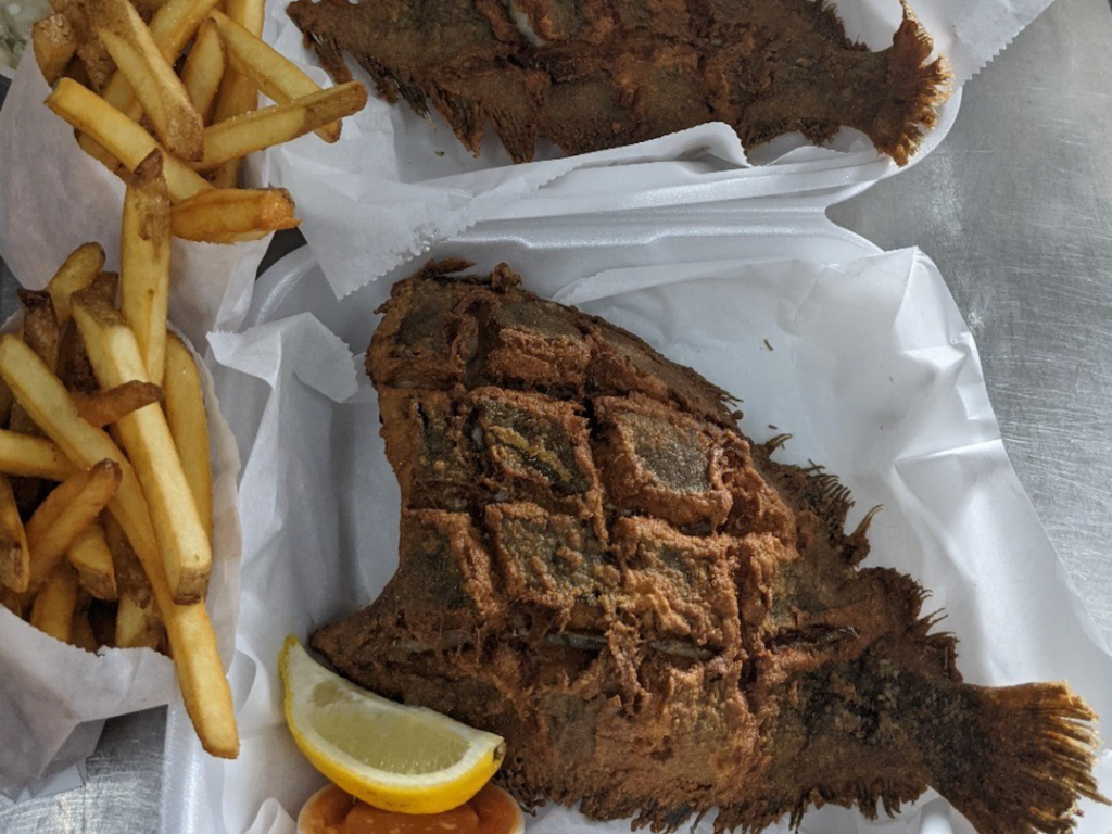 killer seafood, restaurant in mexico beach fl, near cape san blas, fried fish