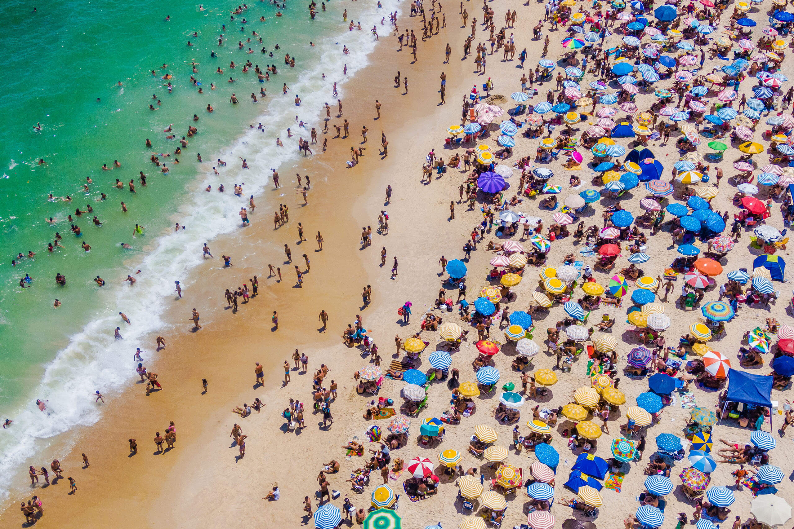 The Busiest Beach in Every Country
